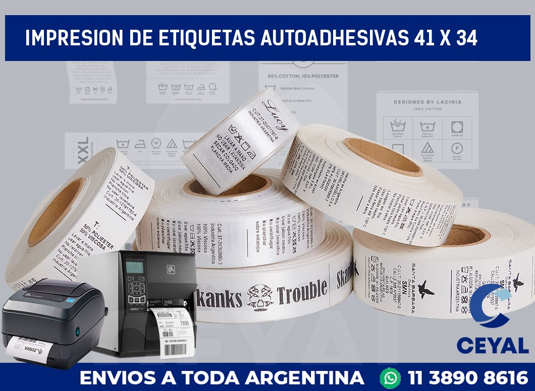 impresion de etiquetas autoadhesivas 41 x 34
