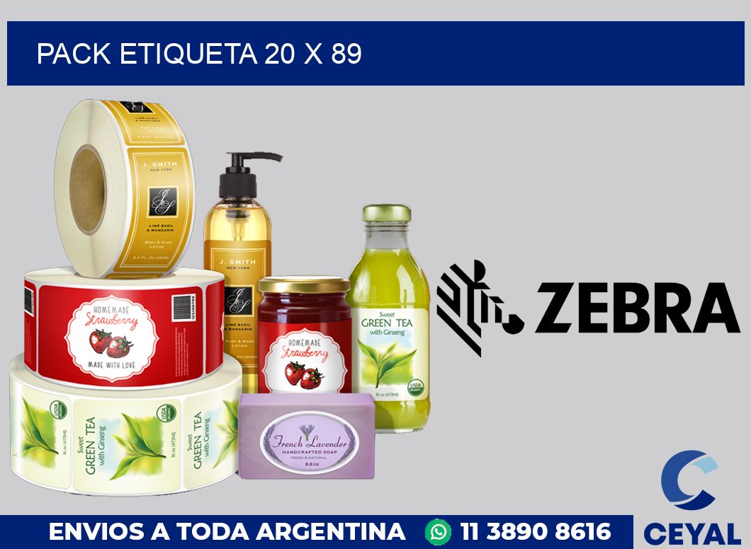 pack etiqueta 20 x 89