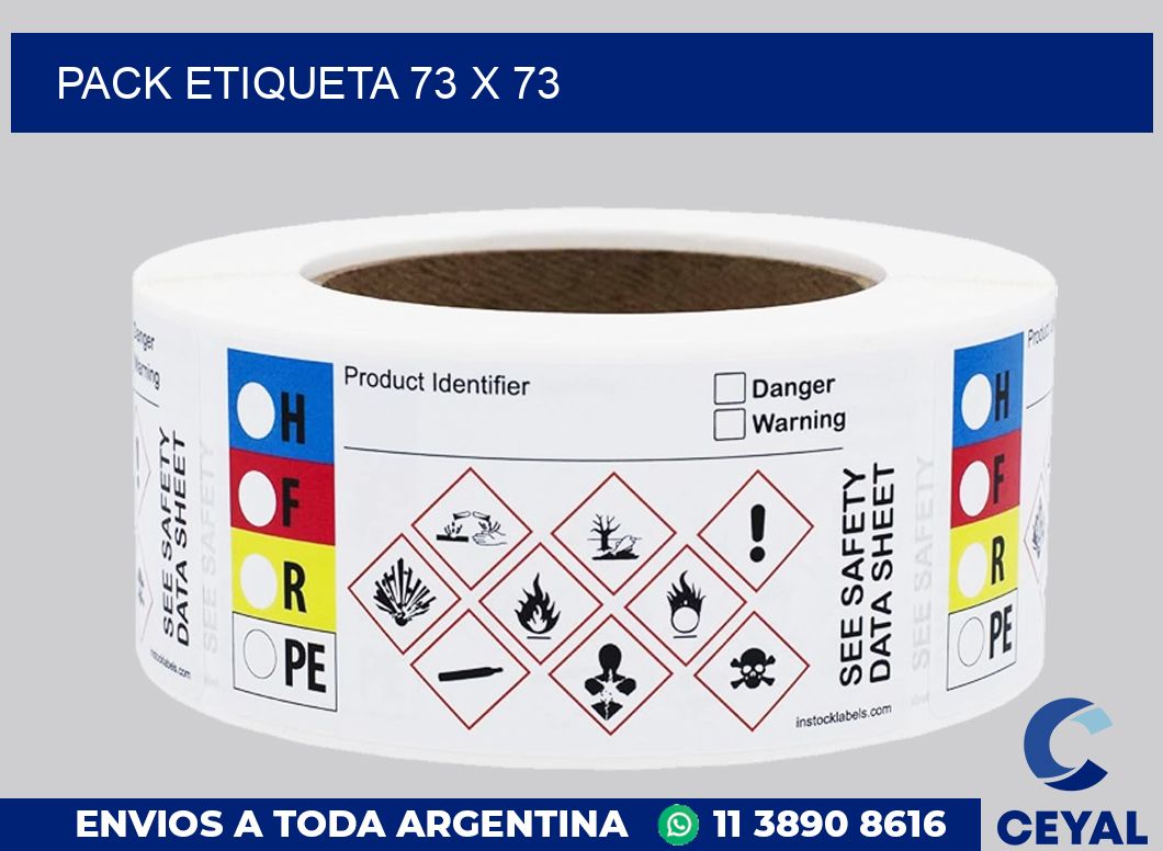 pack etiqueta 73 x 73