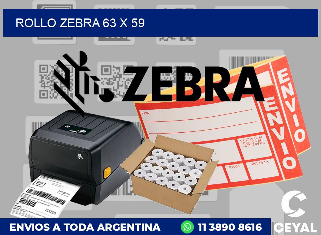 rollo zebra 63 x 59