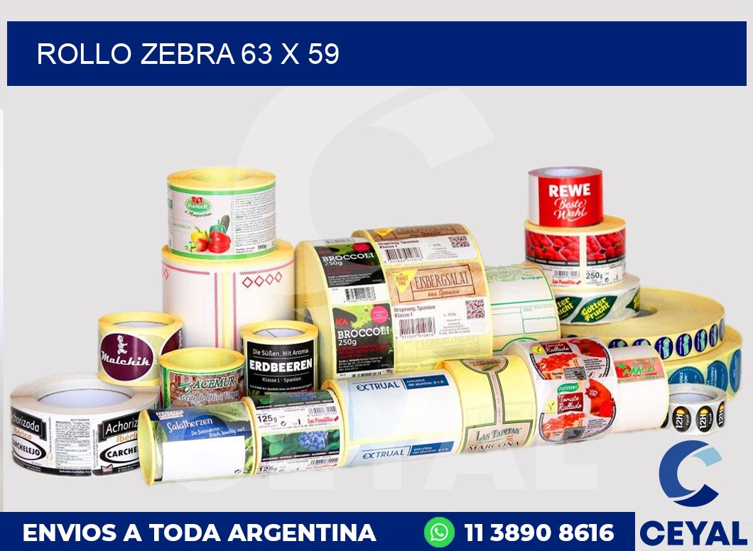 rollo zebra 63 x 59