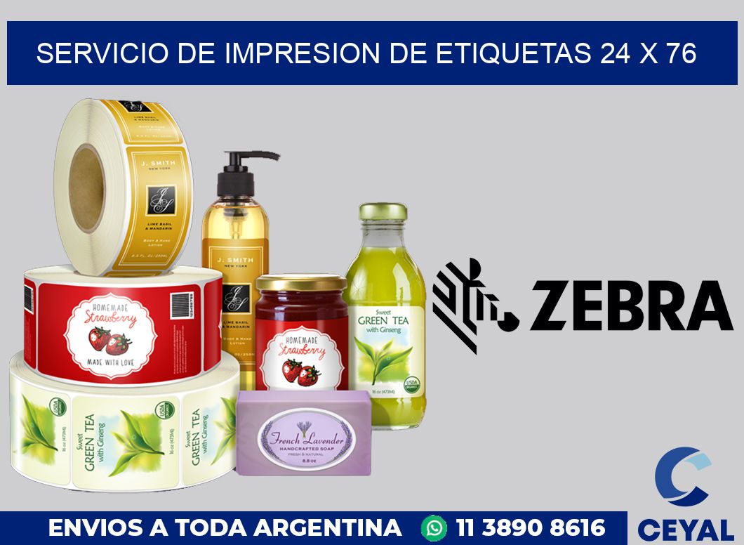 servicio de impresion de etiquetas 24 x 76