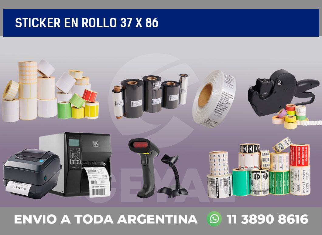sticker en rollo 37 x 86