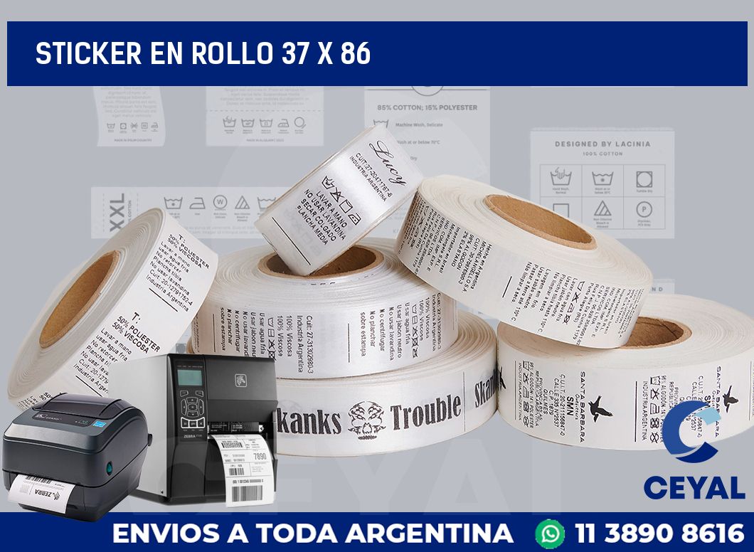 sticker en rollo 37 x 86