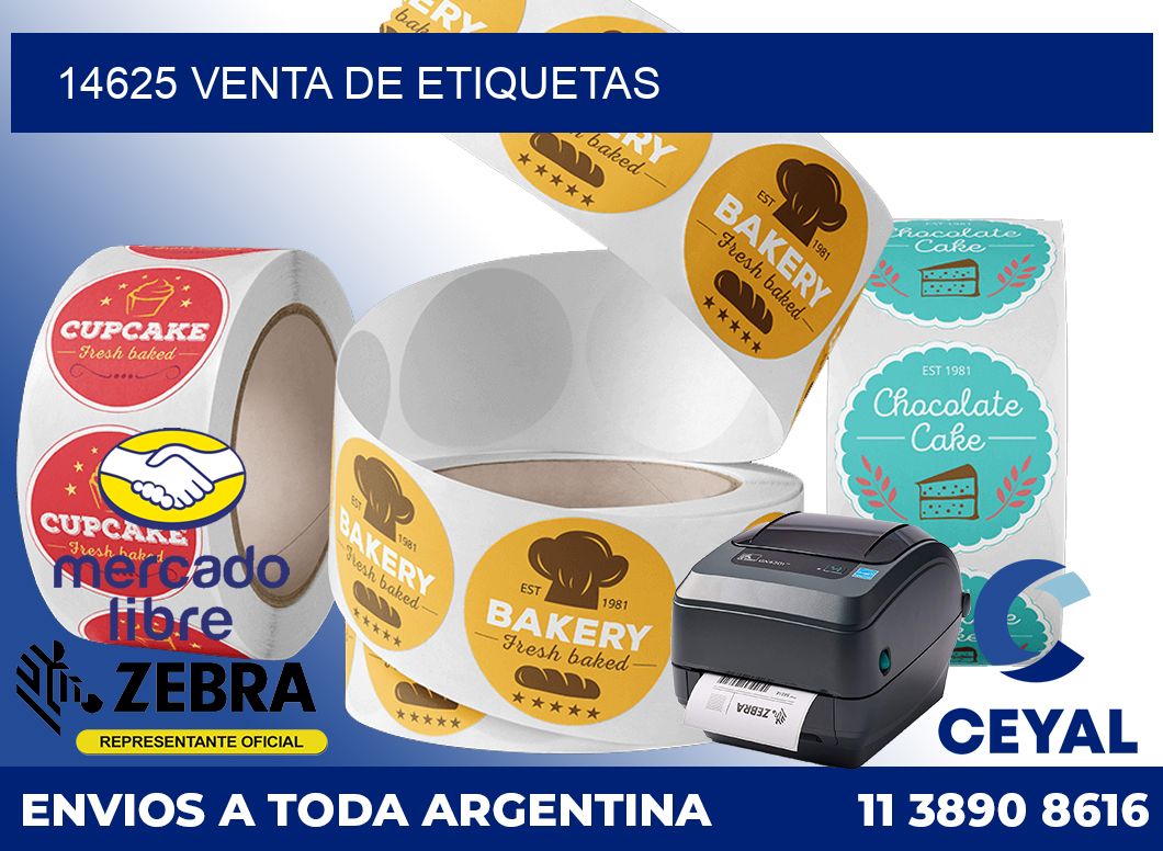 14625 Venta de etiquetas