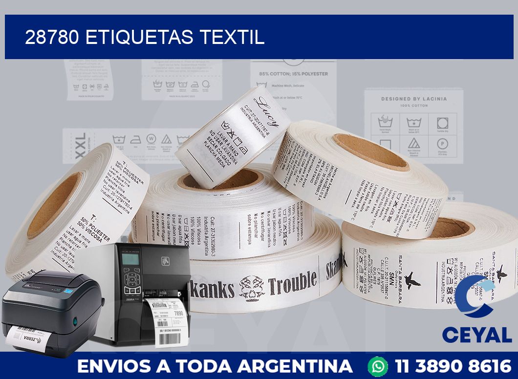 28780 etiquetas textil