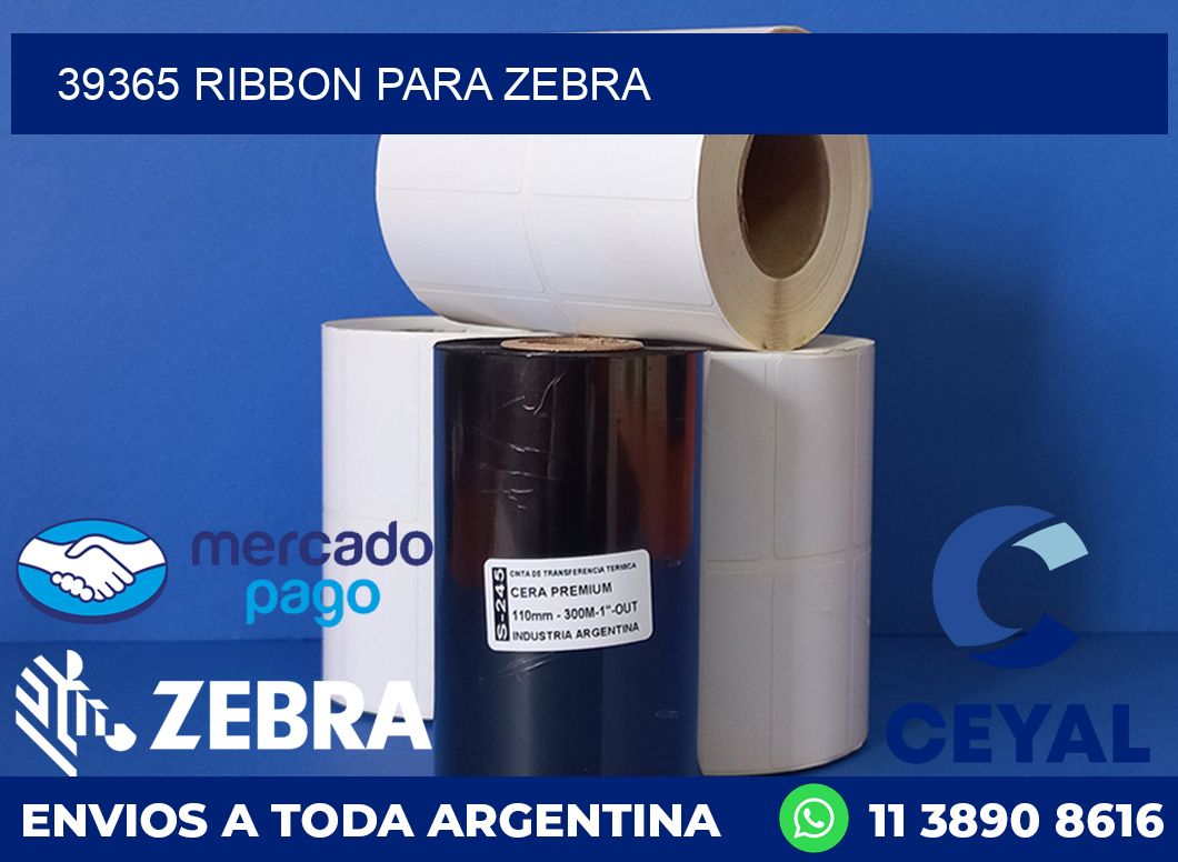 39365 ribbon para zebra