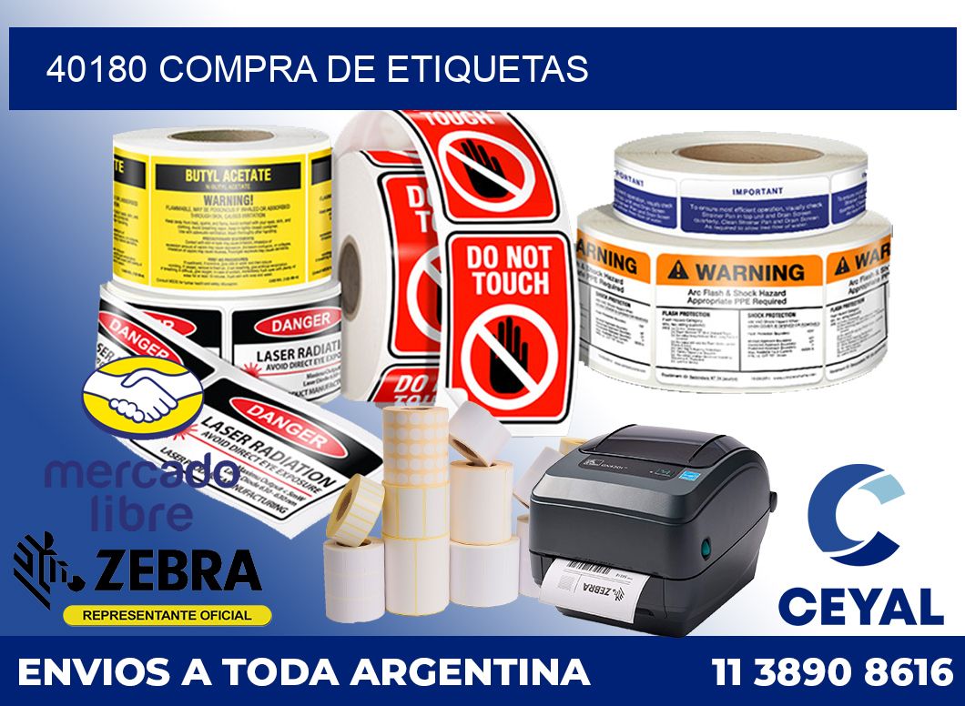 40180 Compra de etiquetas