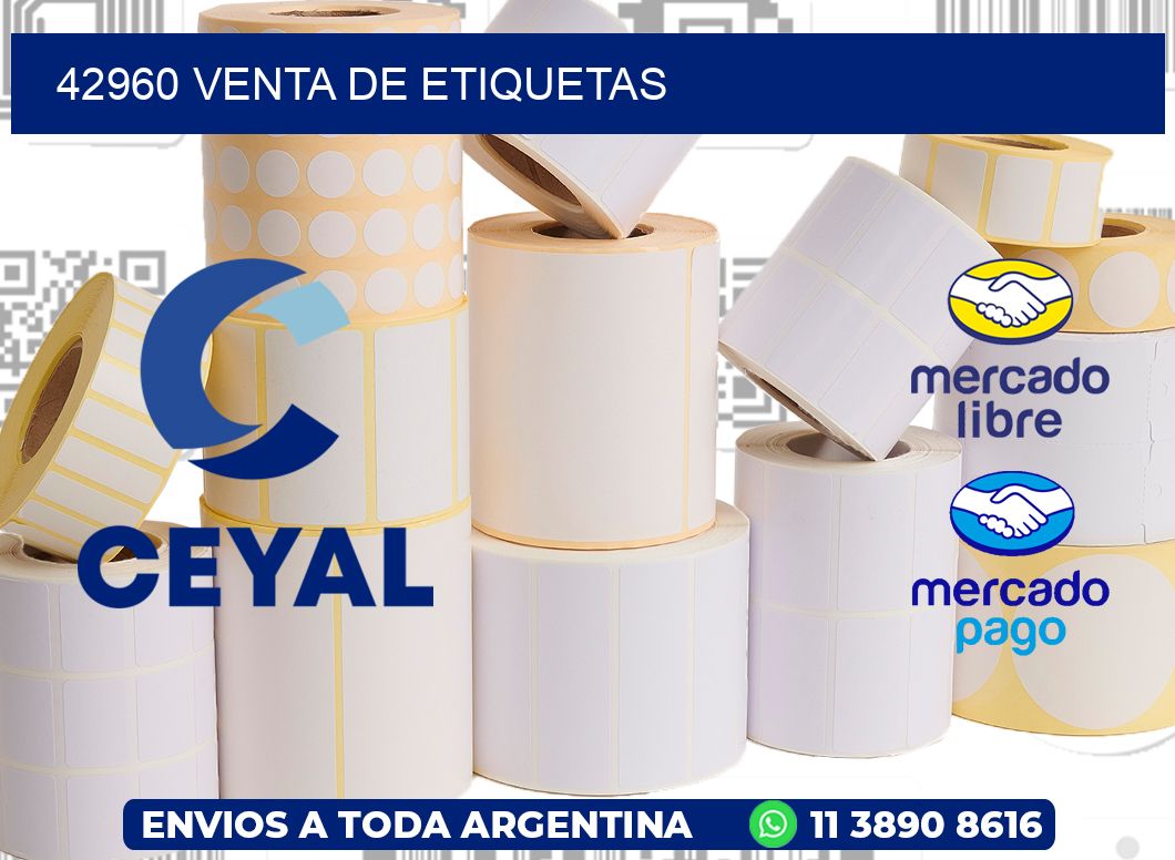 42960 venta de etiquetas