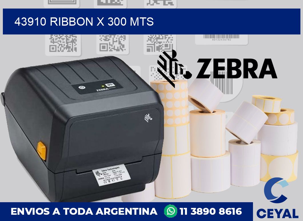 43910 ribbon x 300 mts