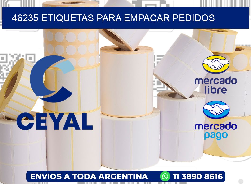46235 Etiquetas para empacar pedidos