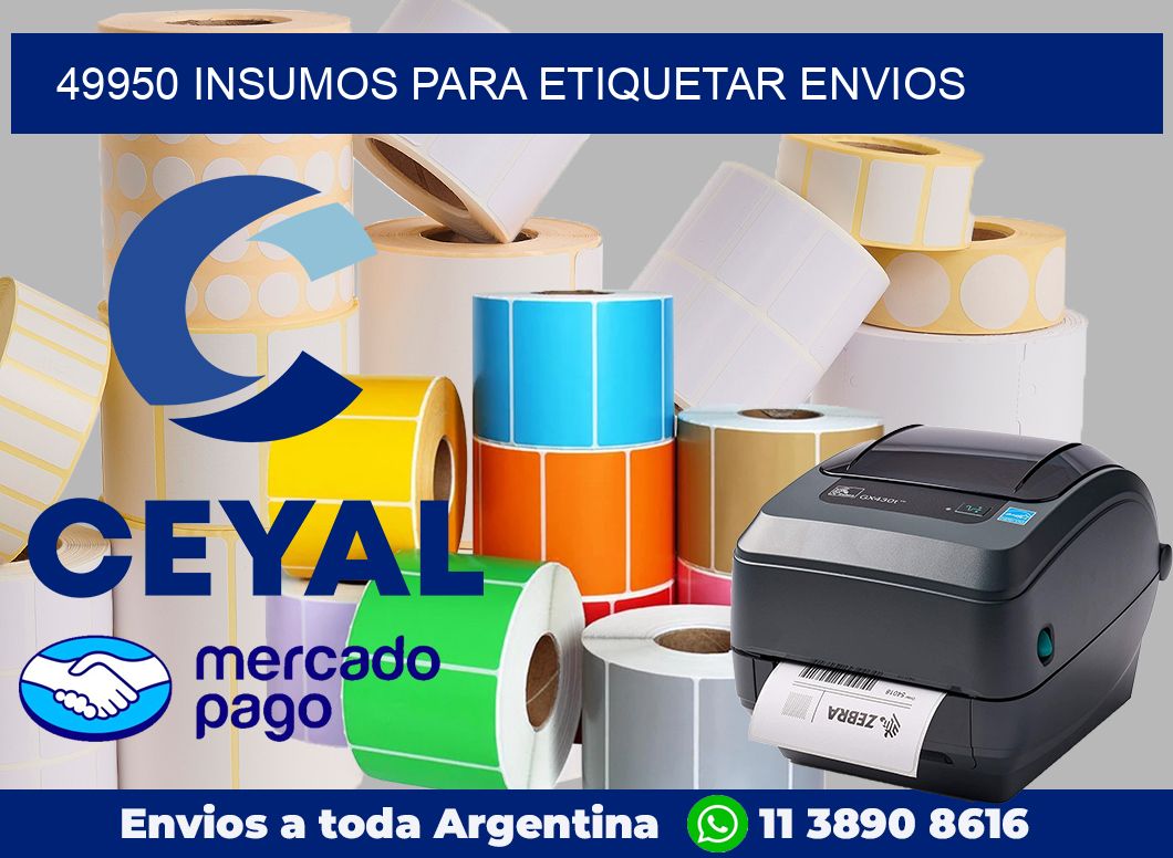 49950 Insumos para etiquetar envios