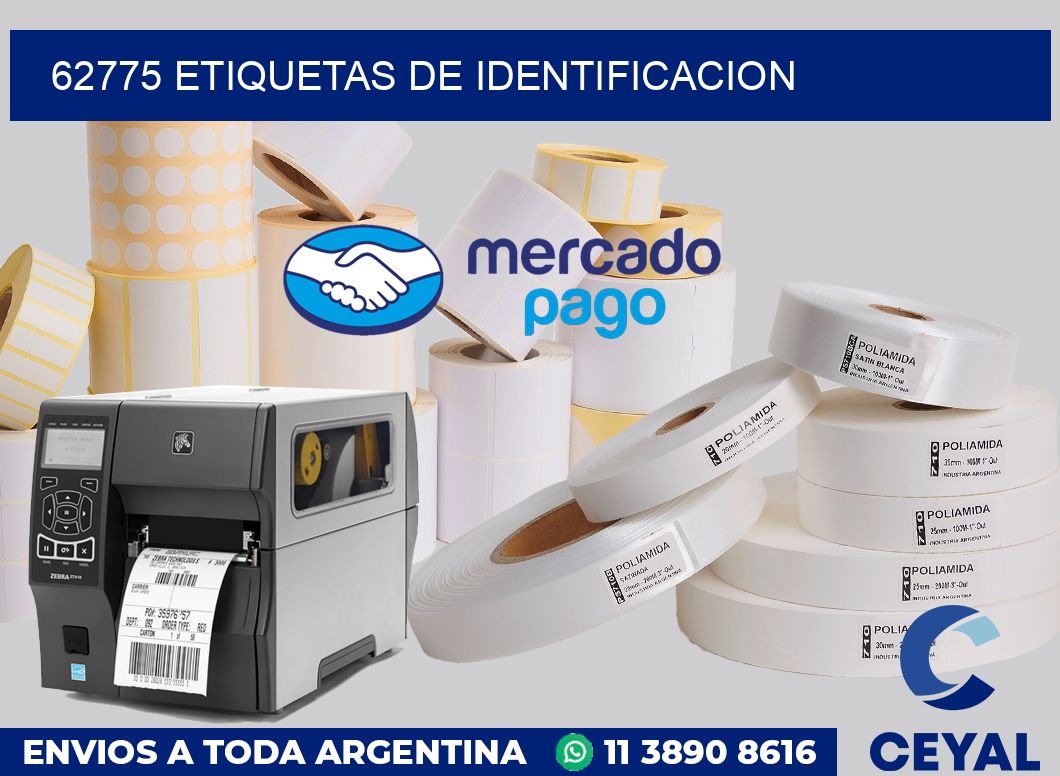 62775 Etiquetas de identificacion