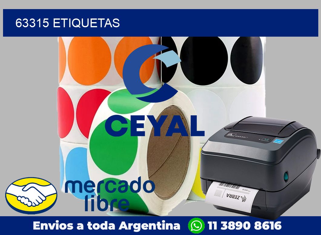 63315 etiquetas