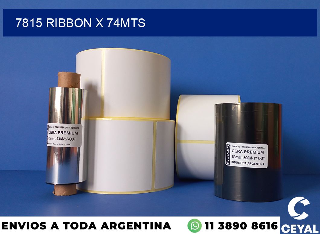 7815 ribbon x 74mts
