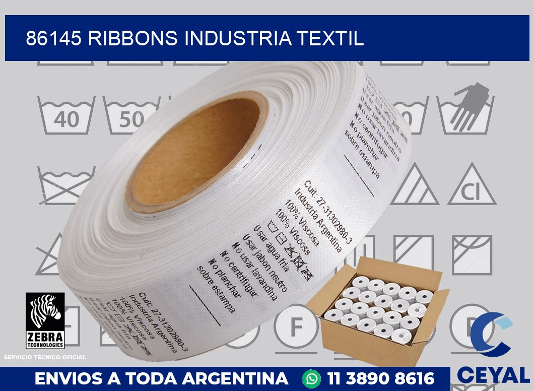 86145 ribbons industria textil