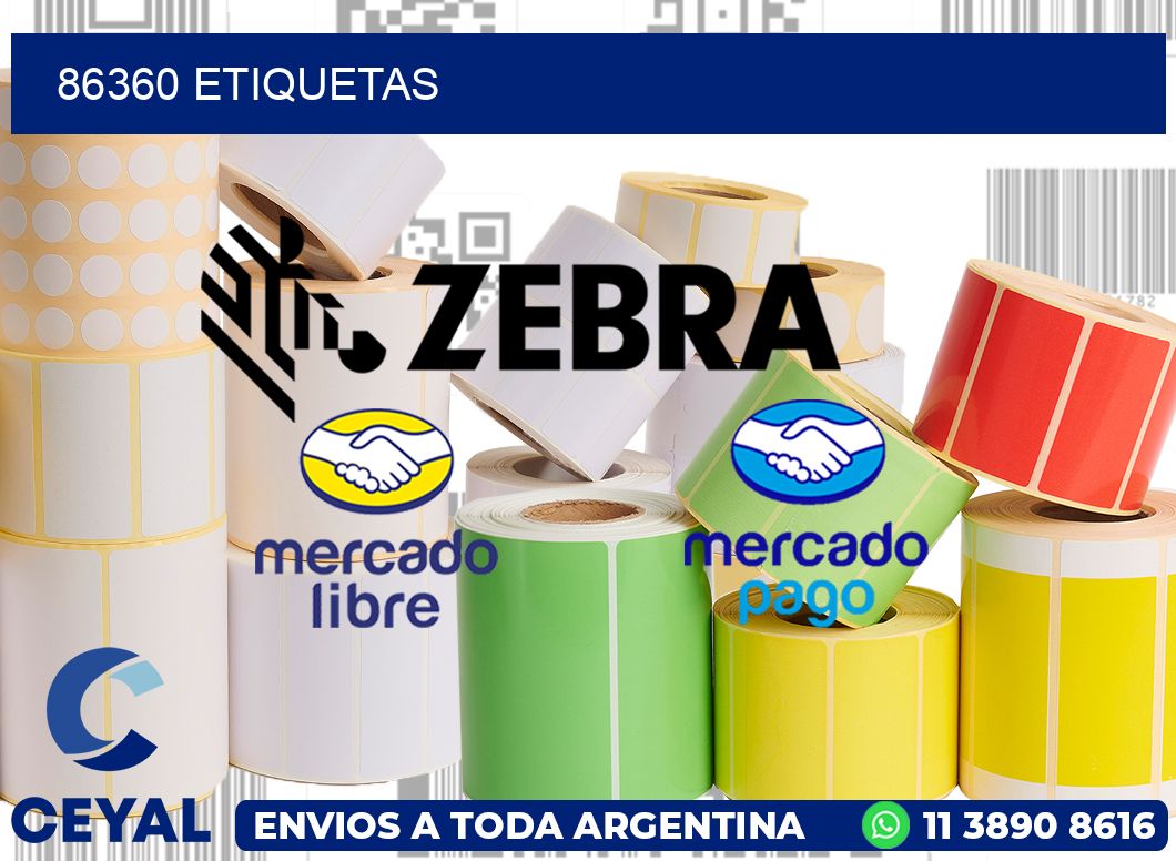 86360 etiquetas