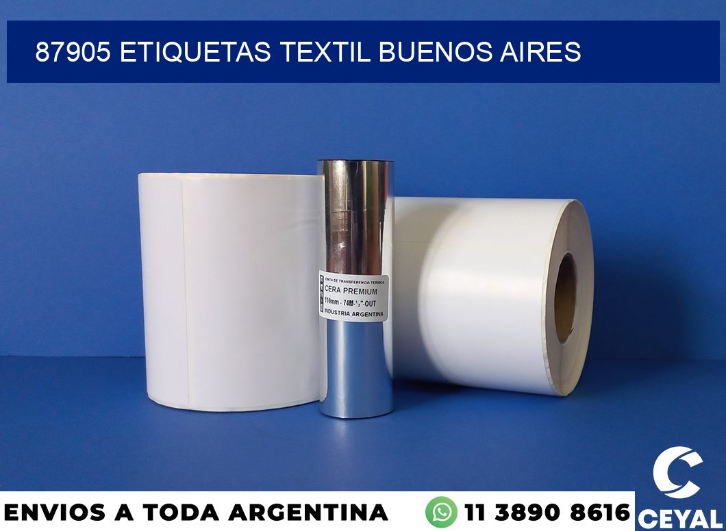 87905 etiquetas textil buenos aires