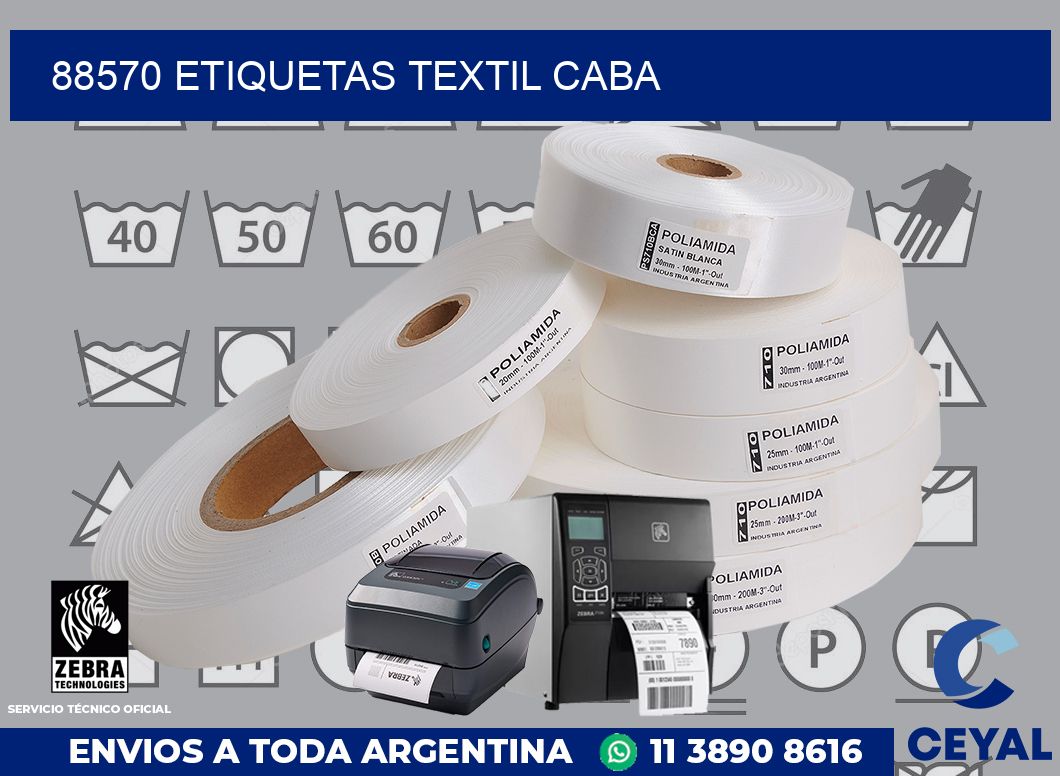 88570 etiquetas textil caba