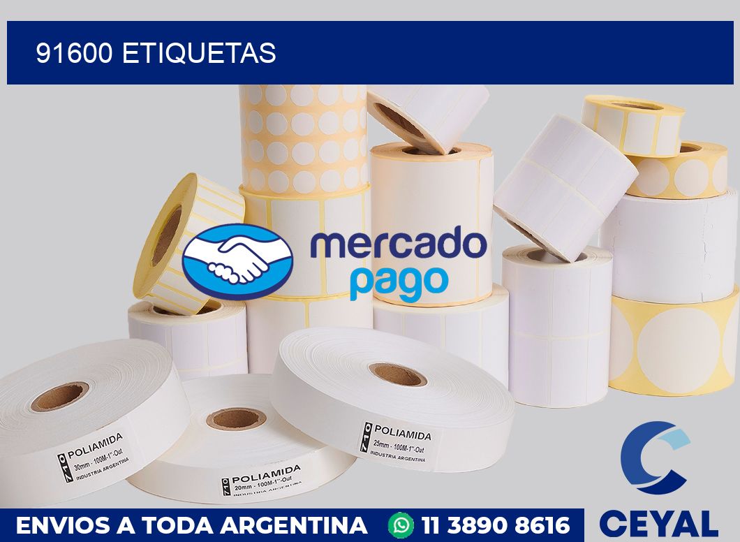 91600 etiquetas