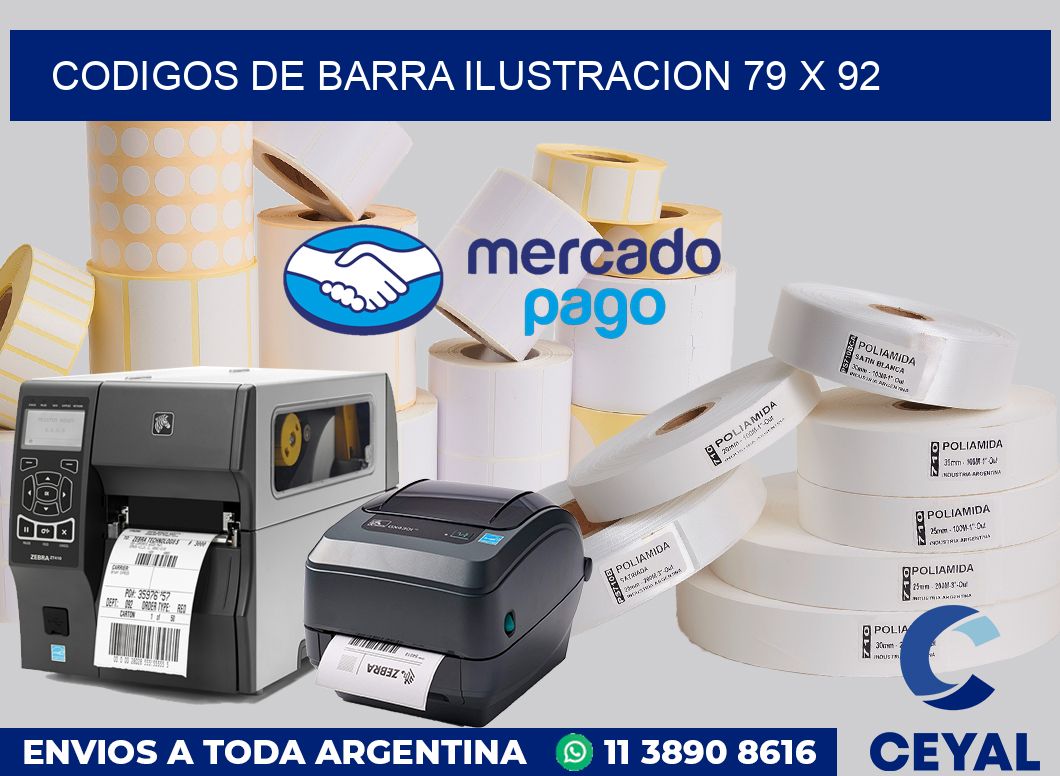 Codigos de barra ilustracion 79 x 92