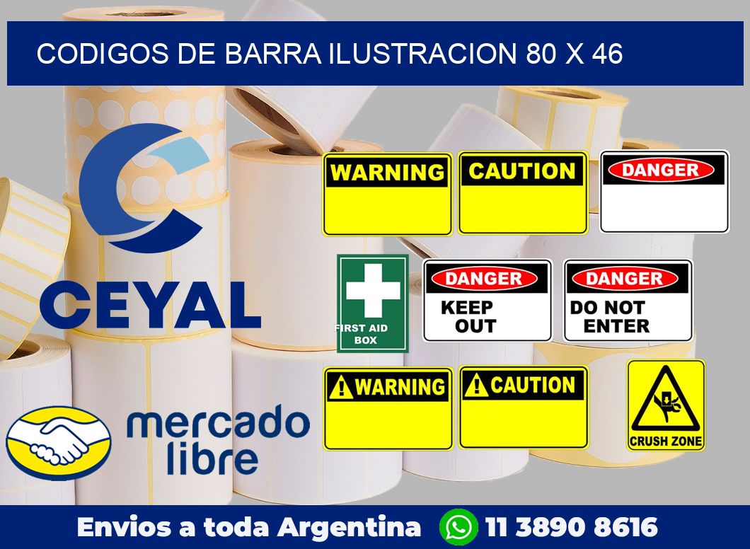 Codigos de barra ilustracion 80 x 46