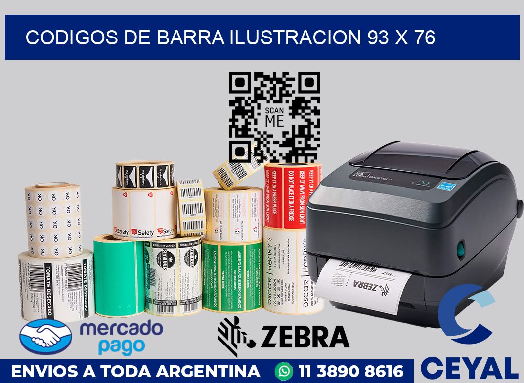 Codigos de barra ilustracion 93 x 76