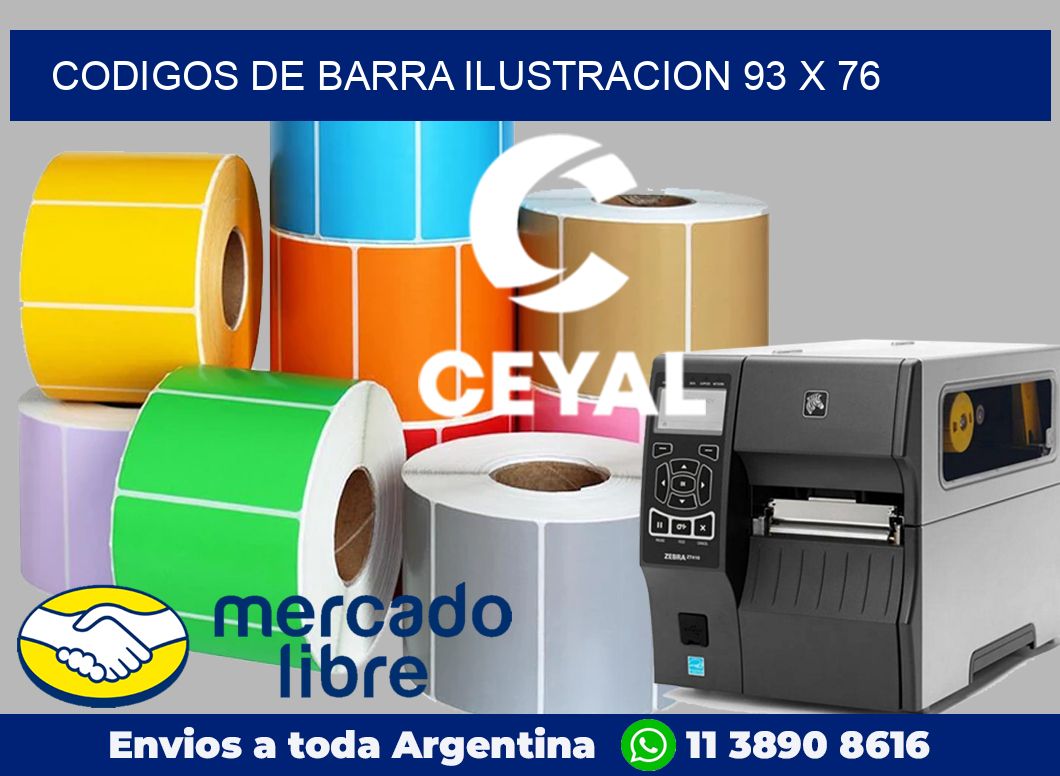 Codigos de barra ilustracion 93 x 76