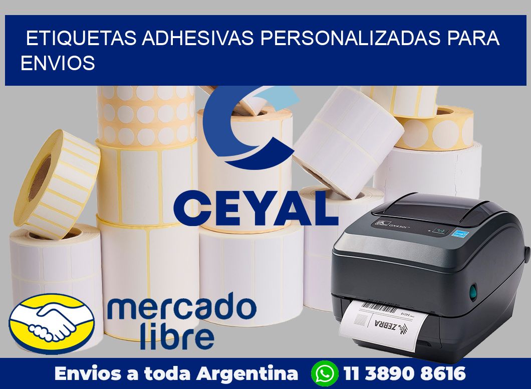 ETIQUETAS ADHESIVAS PERSONALIZADAS PARA ENVIOS