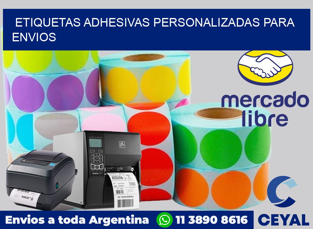 ETIQUETAS ADHESIVAS PERSONALIZADAS PARA ENVIOS