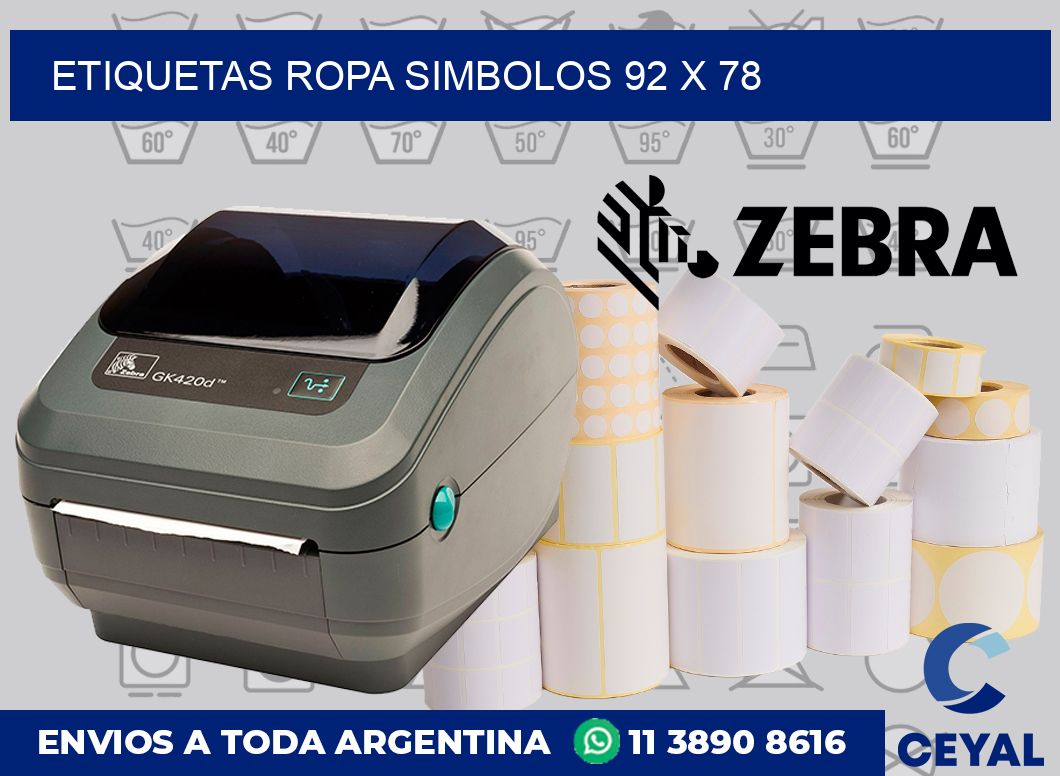 Etiquetas ropa simbolos 92 x 78