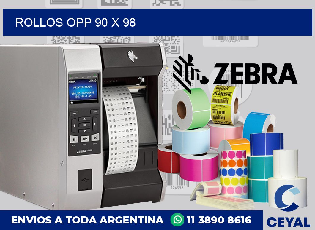 Rollos OPP 90 x 98