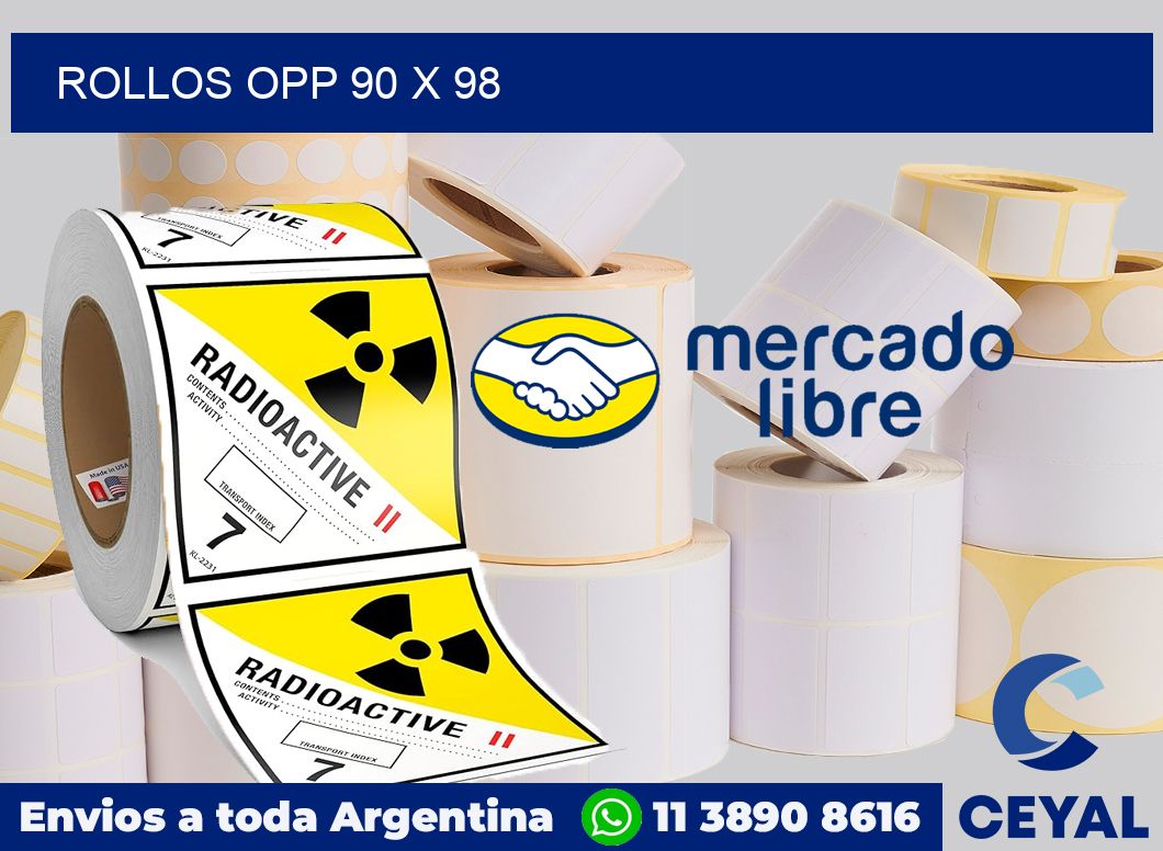 Rollos OPP 90 x 98
