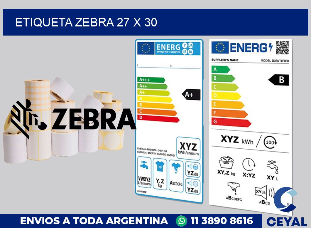 etiqueta zebra 27 x 30