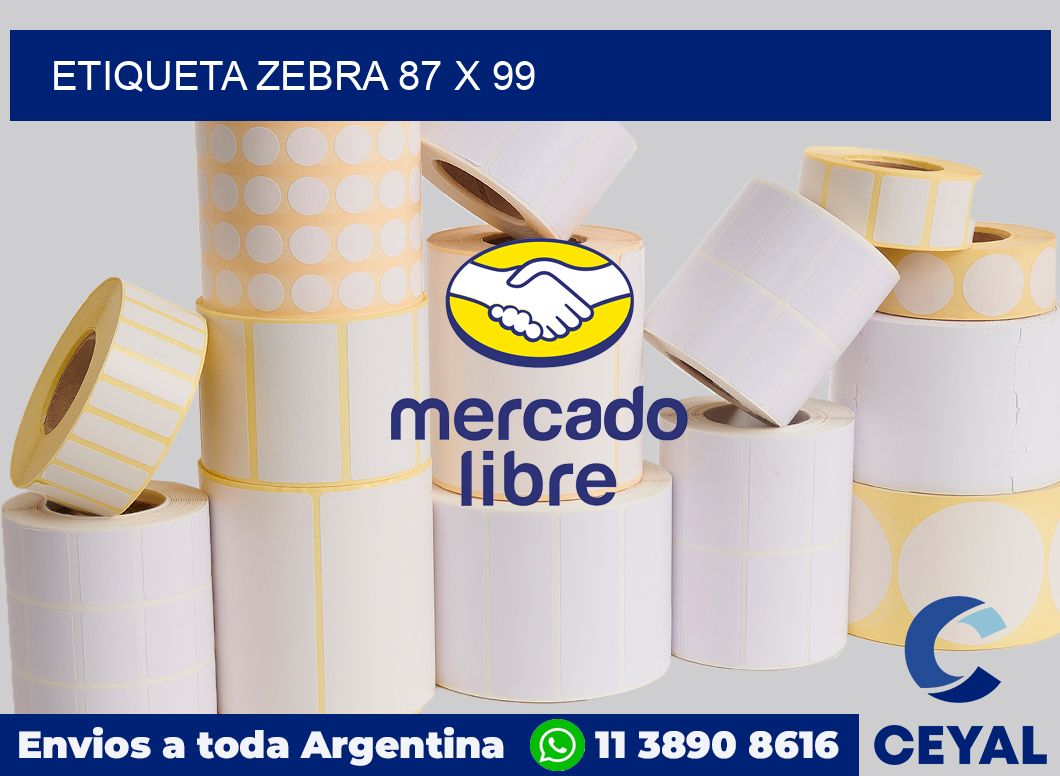 etiqueta zebra 87 x 99
