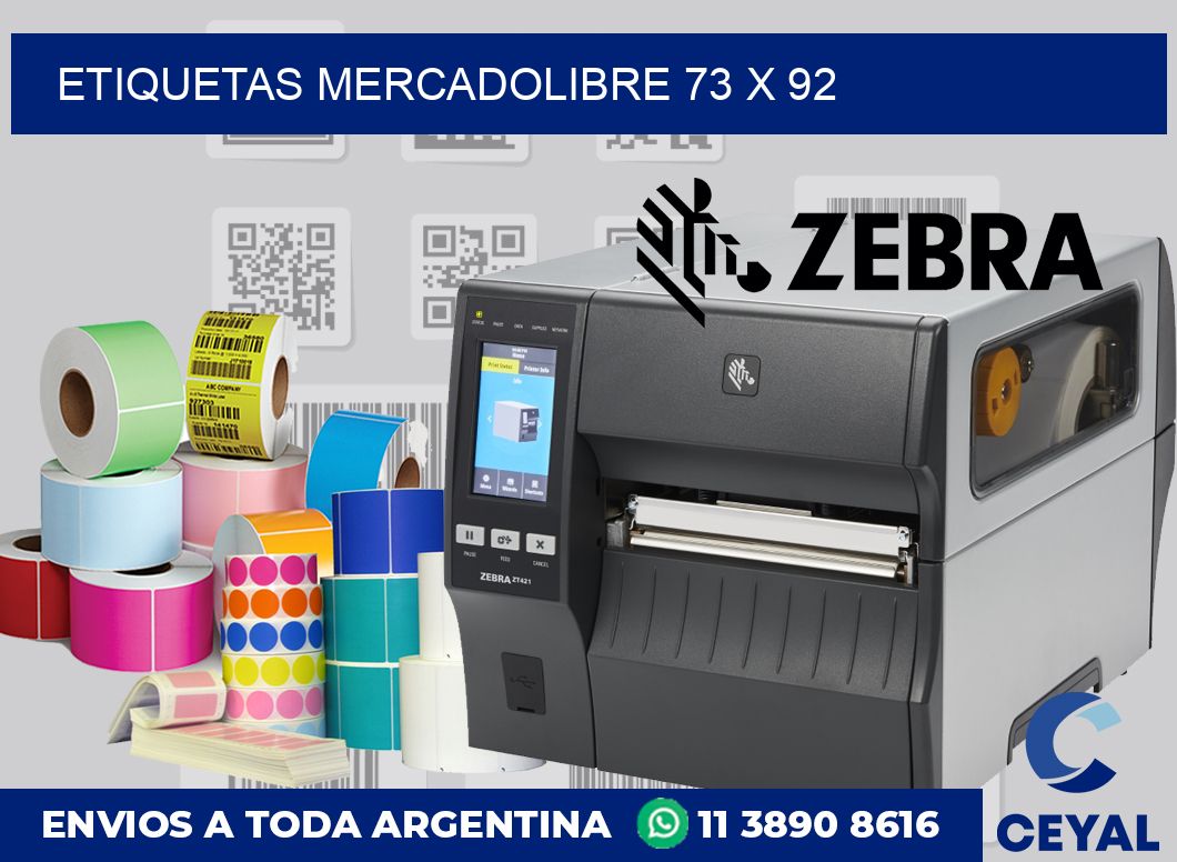 etiquetas mercadolibre 73 x 92
