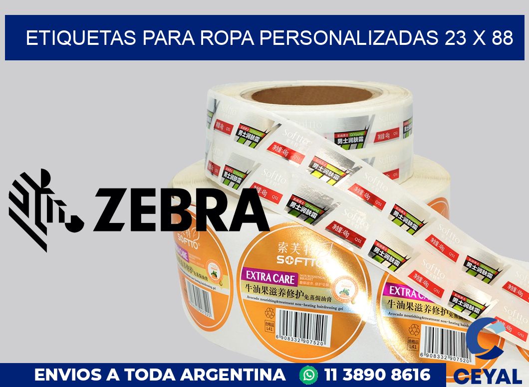 etiquetas para ropa personalizadas 23 x 88