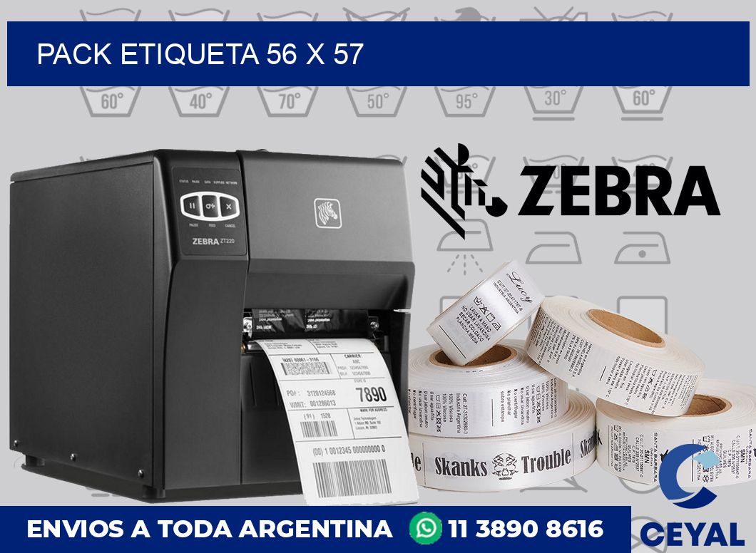 pack etiqueta 56 x 57