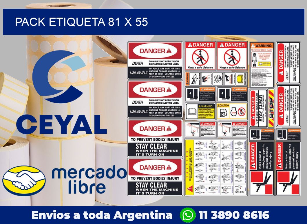 pack etiqueta 81 x 55