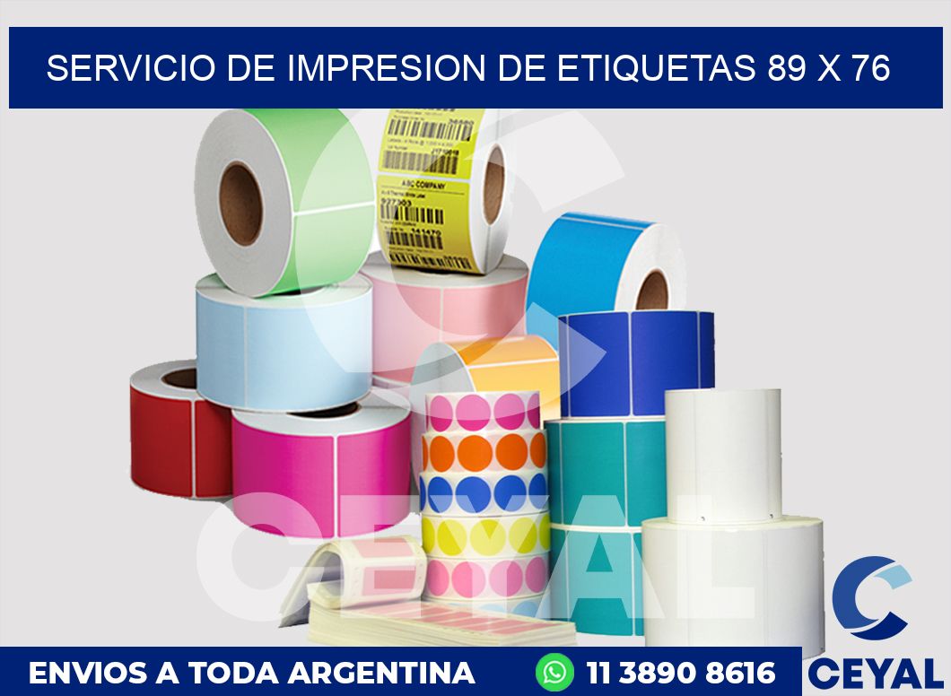 servicio de impresion de etiquetas 89 x 76