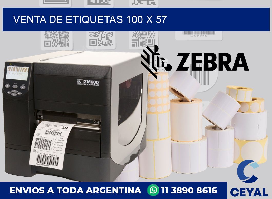 venta de etiquetas 100 x 57