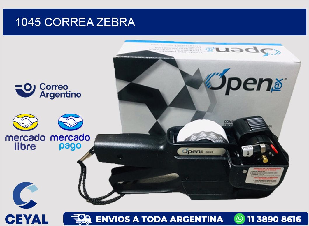 1045 CORREA ZEBRA