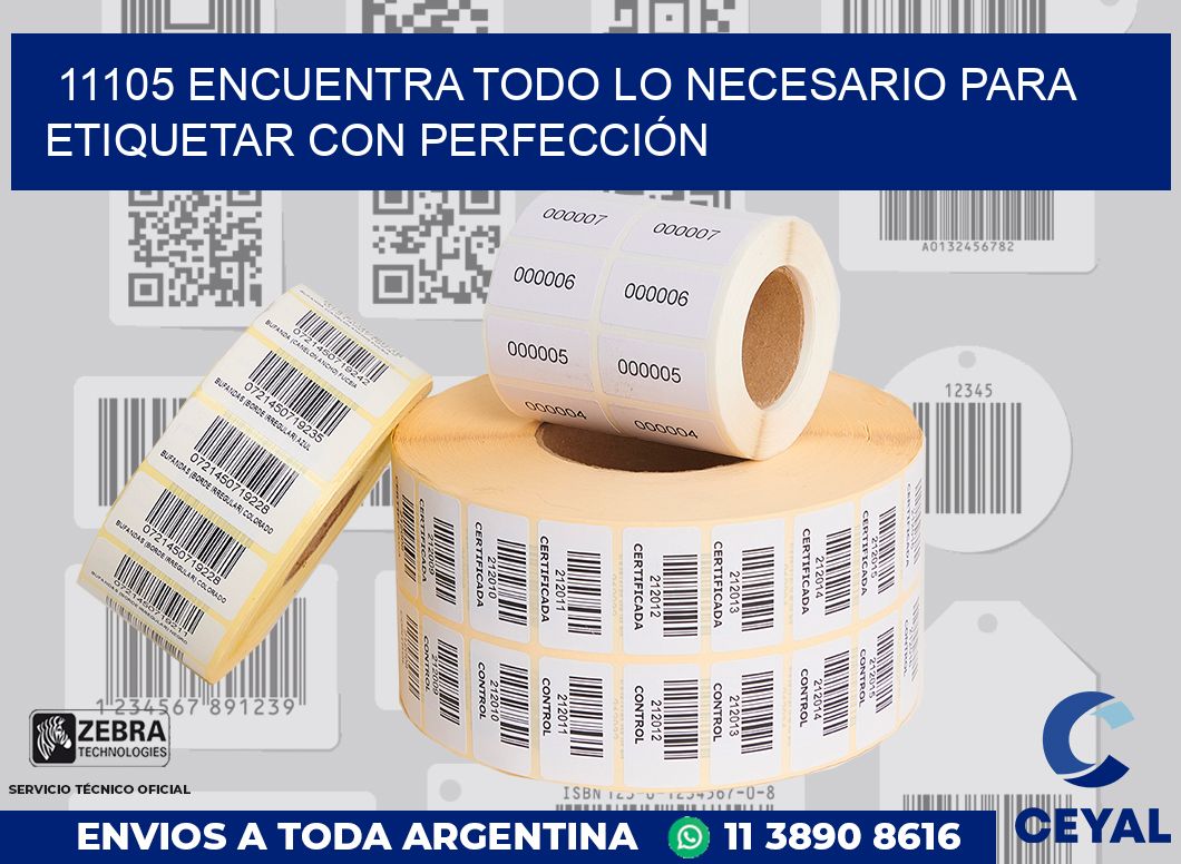 11105 ENCUENTRA TODO LO NECESARIO PARA ETIQUETAR CON PERFECCIÓN