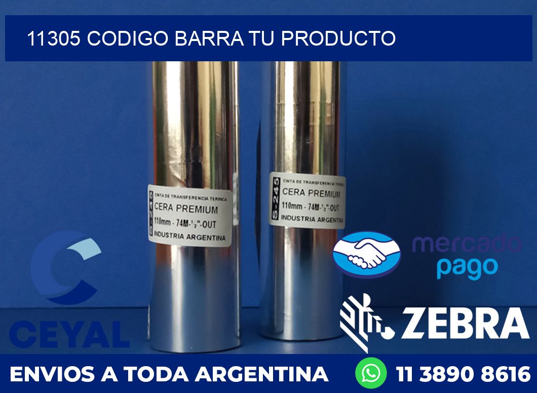 11305 CODIGO BARRA TU PRODUCTO