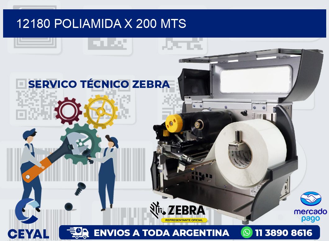 12180 POLIAMIDA X 200 MTS