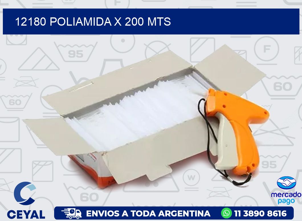 12180 POLIAMIDA X 200 MTS