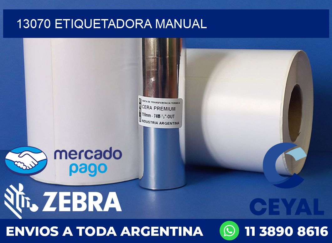 13070 ETIQUETADORA MANUAL
