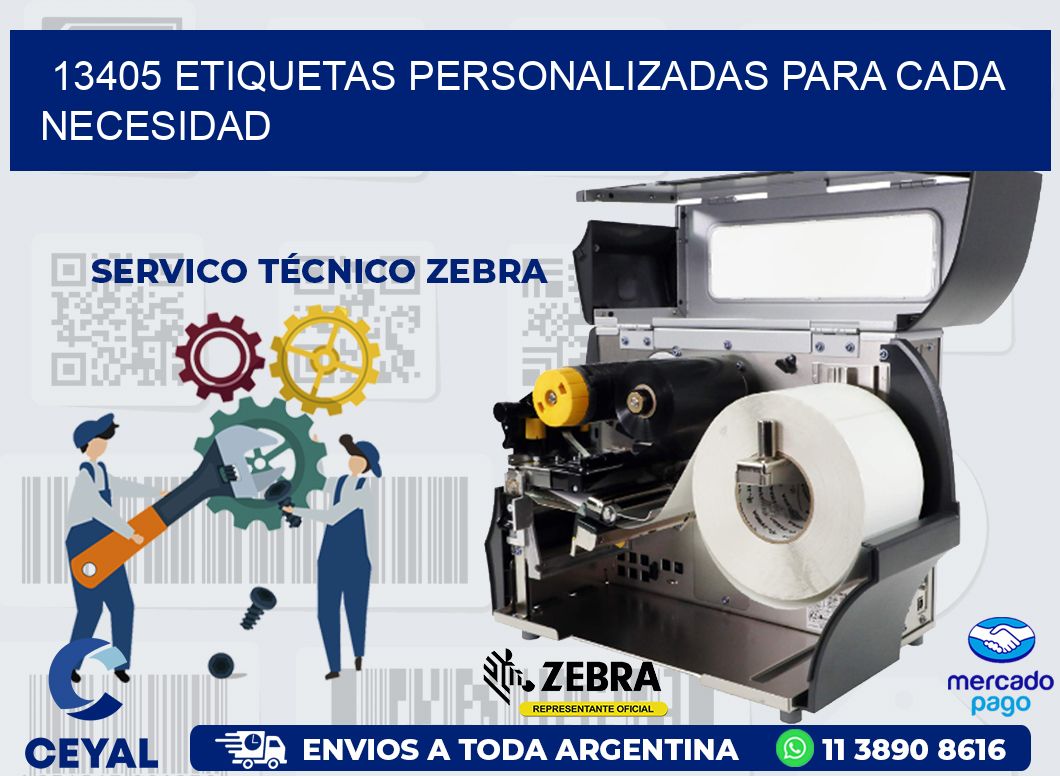 13405 ETIQUETAS PERSONALIZADAS PARA CADA NECESIDAD