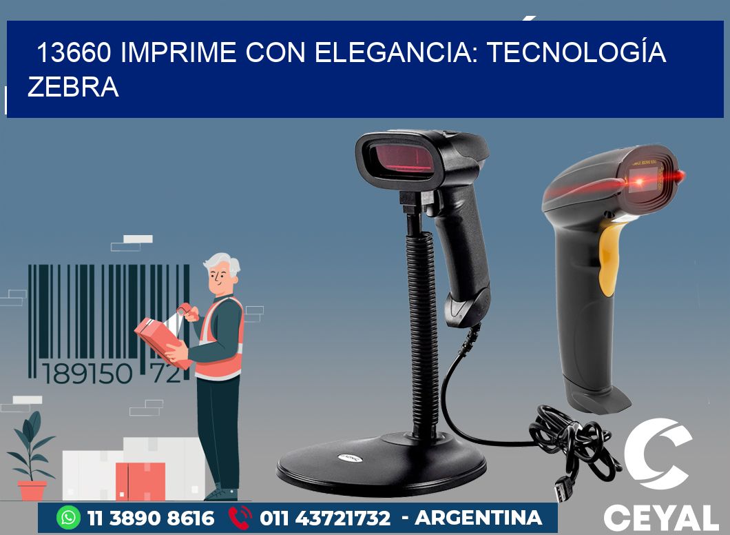 13660 IMPRIME CON ELEGANCIA: TECNOLOGÍA ZEBRA