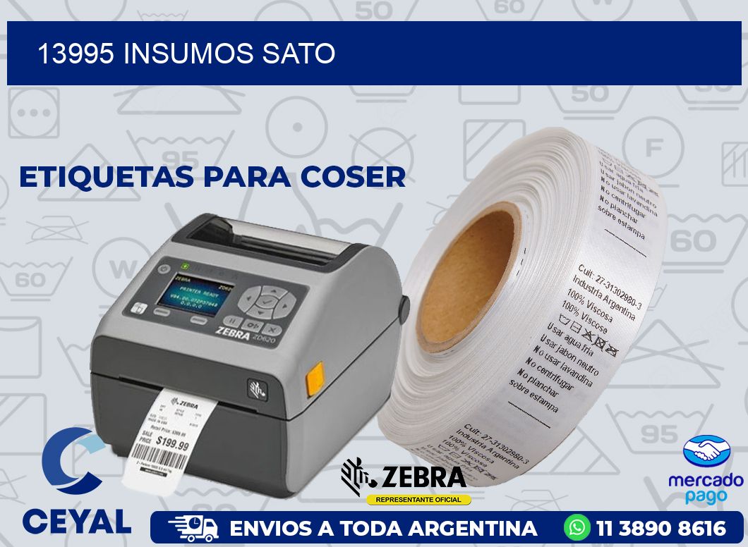 13995 INSUMOS SATO